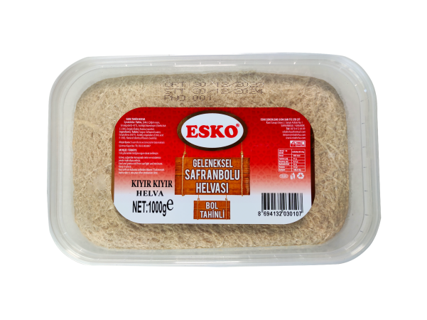 Esko Geleneksel Safranbolu Helvası Bol Tahinli 1000 gr Esko Geleneksel Safranbolu Helvası Bol Tahinli 1000 gr