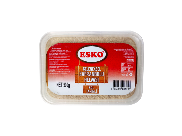 Esko Geleneksel Safranbolu Helvası Bol Tahinli 500 gr Esko Geleneksel Safranbolu Helvası Bol Tahinli 500 gr