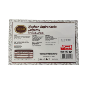 Esko Safranbolu Fındıklı Lokum 600 gr