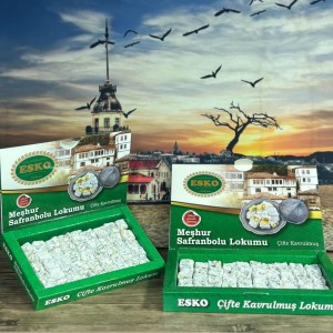 Esko Safranbolu Antep fıstıklı Çifte Kavrulmuş Lokum 280 gr