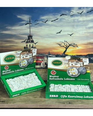 Esko Safranbolu Antep Fıstıklı Çifte Kavrulmuş Lokum 500 gr