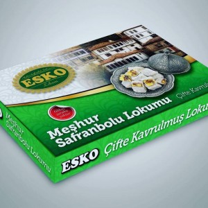 Esko Safranbolu Antep fıstıklı Çifte Kavrulmuş Lokum 280 gr