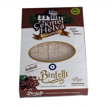 Bintelli Kahveli Çekme Helva (V) 250 gr