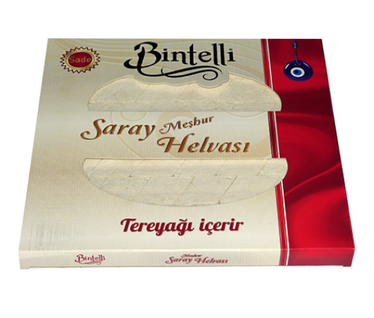 Bintelli Saray Helvası Sade Çekme Helva (V) 400 gr