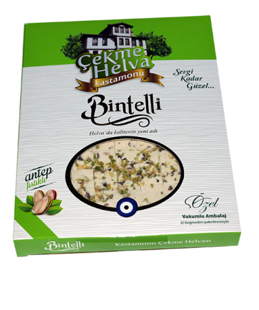 Bintelli Antep Fıstıklı Çekme Helva (V) 500 gr