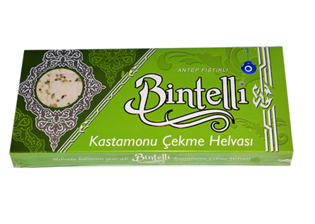 Bintelli Antep Fıstıklı Çekme Helva 610 gr