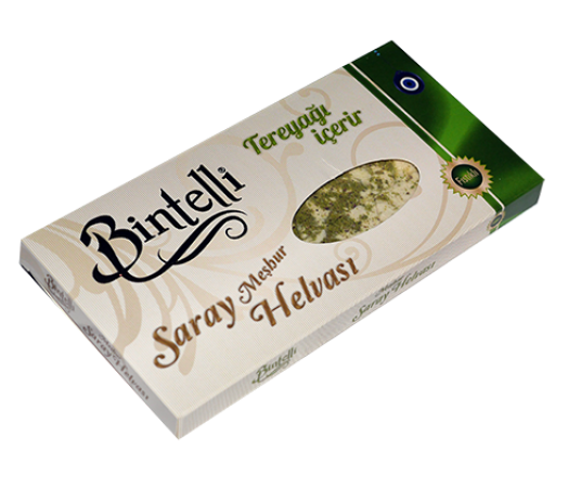 Bintelli Saray Helvası Antep Fıstıklı Çekme Helva 200 Gr